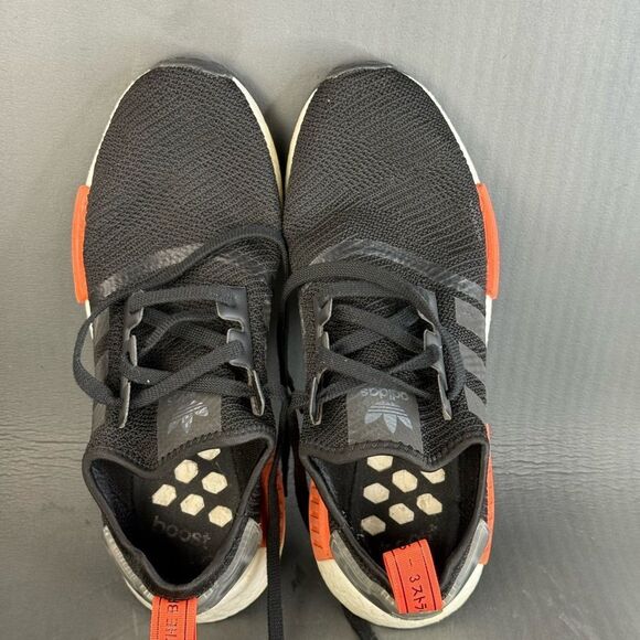 Adidas NMD R1  \'Core Black Raw Amber\' athletic sneaker shoe mens size 10 main image 7